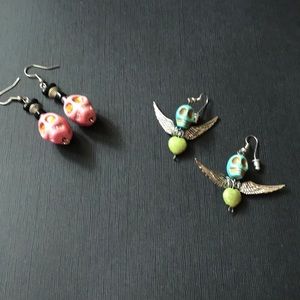 Day of the Dead - earrings